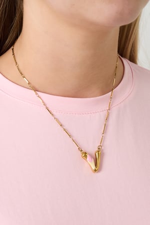 Happy Initials necklace with charms h5 Picture4